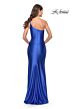 La Femme 31391 One-Shoulder Neckline Circle High Slit Dress