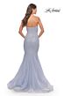 La Femme 31421 Rhinestone-Studded Strapless Sweetheart Neckline Dress