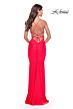 La Femme 31442 Criss Cross Top Multi Cutout Dress