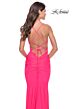 La Femme 31442 Criss Cross Top Multi Cutout Dress