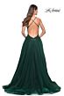 La Femme 31471 Criss Cross Back Floral Top Dress
