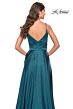 La Femme 31505 High Slit Plunging Neck Dress