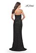 La Femme 31538 Strapless Sweetheart Neckline Dress