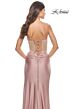 La Femme 31556 Sweetheart Rhinestone-Embellished Corset Dress
