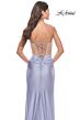 La Femme 31556 Sweetheart Rhinestone-Embellished Corset Dress