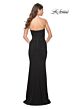 La Femme 31899 Strapless Sweetheart Neckline Ruched Dress