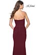 La Femme 31899 Strapless Sweetheart Neckline Ruched Dress