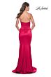La Femme 31915 Strapless Sweetheart Neckline Ruched Dress