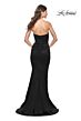 La Femme 31915 Strapless Sweetheart Neckline Ruched Dress
