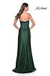 La Femme 32011 Floral Corset Beaded Skirt Dress
