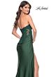 La Femme 32011 Floral Corset Beaded Skirt Dress