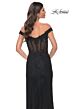 La Femme 32116 High Slit Sparkly Off The Shoulder Dress