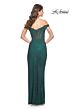 La Femme 32116 High Slit Sparkly Off The Shoulder Dress