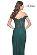 La Femme 32116 High Slit Sparkly Off The Shoulder Dress