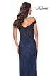 La Femme 32116 High Slit Sparkly Off The Shoulder Dress