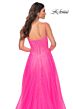 La Femme 32146 Illusion Corset High Slit Embellished Dress
