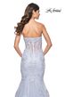 La Femme 32214 Illusion Corset Strapless Mermaid Dress