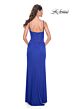 La Femme 32239 Ruched Corset Spaghetti Straps Dress