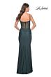 La Femme 32257 Illusion Back Sweetheart Neckline Corset Dress