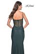 La Femme 32257 Illusion Back Sweetheart Neckline Corset Dress