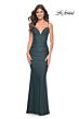 La Femme 32257 Illusion Back Sweetheart Neckline Corset Dress