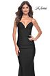 La Femme 32257 Illusion Back Sweetheart Neckline Corset Dress