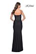 La Femme 32257 Illusion Back Sweetheart Neckline Corset Dress