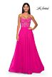 La Femme 32278 High Slit Strapless Sweetheart Neckline Dress