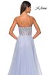 La Femme 32278 High Slit Strapless Sweetheart Neckline Dress