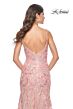 La Femme 32333 Spaghetti Straps Embellished Dress
