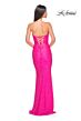 La Femme 32436 Strapless Sweetheart Neckline Embellished Dress