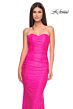 La Femme 32436 Strapless Sweetheart Neckline Embellished Dress