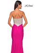La Femme 32440 Glitter Corset Strapless Sweetheart Neckline Dress