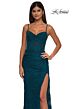 La Femme 32529 Illusion Back Sweetheart Neck Lace Dress