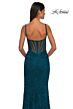 La Femme 32529 Illusion Back Sweetheart Neck Lace Dress