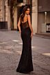 La Femme 32529 Illusion Back Sweetheart Neck Lace Dress