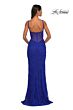 La Femme 32529 Illusion Back Sweetheart Neck Lace Dress
