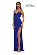 La Femme 32529 Illusion Back Sweetheart Neck Lace Dress