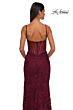 La Femme 32529 Illusion Back Sweetheart Neck Lace Dress