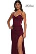 La Femme 32529 Illusion Back Sweetheart Neck Lace Dress