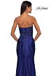 La Femme 32582 Floral Corset Strapless Sweetheart Dress