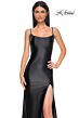 La Femme 32640 Illusion Back Scoop Neckline Dress