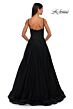 La Femme 32646 Lace Corset High Slit Dress