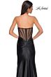 La Femme 32649 Illusion Back Strapless Sweetheart Neck Dress