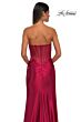 La Femme 32649 Illusion Back Strapless Sweetheart Neck Dress
