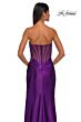La Femme 32649 Illusion Back Strapless Sweetheart Neck Dress