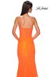La Femme 32671 High Slit Beaded Lace Corset Dress