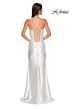 La Femme 32683 Sweetheart Neck Lace-Up Back Corset Dress