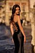 La Femme 32683 Sweetheart Neck Lace-Up Back Corset Dress