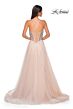 La Femme 32703 Embellished Corset High Slit Dress